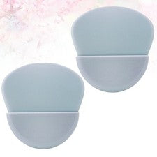 2 Piezas Cepillo de Maquillaje de Silicona Cuidado de la Piel Aplicador Mascarilla Herramientas Faciales