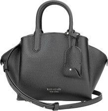 [Kate Spade] Bolso de mano K6533 001 MINI BOLSO DE CUERO GRANULADO / Negro
