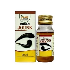 Aceite Herbal Unani Hair Rogan Jounk Cuidado del cuero cabelludo y control de la caída del cabello - Paquete de 3 de 30 