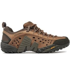 Merrell Intercept Hombre Aire Libre Trekking Zapatos Senderismo Zapatillas Cuero J73705