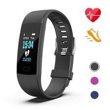 Fitness Health Tracker Reloj Inteligente Pulsera Estilo Monitor de Actividad