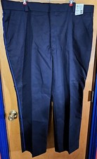 Pantalones de uniforme de trabajo Horace pequeños para hombre azul marino oscuro 46R 30 estilo TA2288 NUEVOS CON ETIQUET