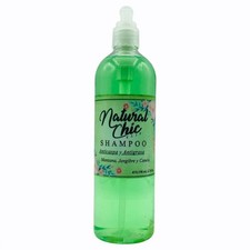 CHAMPÚ ANTICASPA NATURAL CHIC CUERO CABELLUDO GRASO MANZANA JENGIBRE CANELA 16 OZ