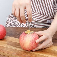 304 Descortezador de Frutas 8,3 cm x 5 cm Plata Cocina Preparación Herramienta