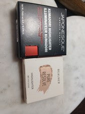 Iluminador japonés Kumadori oro rosa + iluminador Realher Pure Resolve