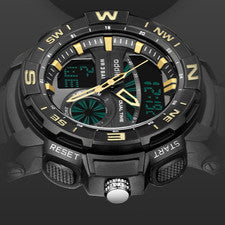 46MM ADDIESDIVE Militar Cuarzo Buceo Reloj Hombre Silicona Impermeable Luminoso NUEVO