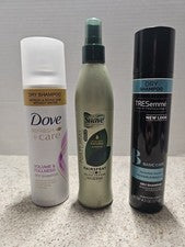 Lote de 3 productos para el cuidado del cabello con varias marcas nuevos