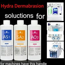 Solución acuafacial 3 piezas Aquafacial cuidado de la piel dermoabrasión limpieza facial