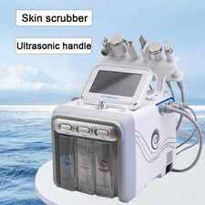 Máquina facial de hidrógeno-oxígeno 6 en 1 dispositivo de cuidado facial Hydra para hogar/salón