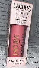 Rubor líquido Lacura Beauty ~ ENCAJE ROSA ~ Color pop brillante, .16 fl. oz./4.6 ml. Nuevo en caja