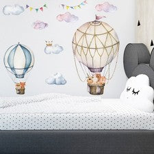 Pegatina de pared para niños/bebés decoración de habitación hogar colorido PVC vinilo arte extraíble