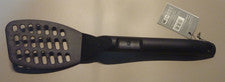 WMF Espátula Volteadora de Sartenes con Pliegue de Bandeja y Huecos Plástico 31 cm
