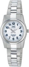 Citizen Q&Q H971-204 Mujer Solar Analógico Reloj Blanco Impermeable NUEVO Japón