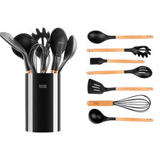 Juego de utensilios de cocina Teesa escalera madera