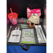 Paquete de belleza de 10 piezas crema tienda parches para acné revolución polvo bomba fiesta pluma máscara