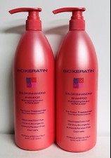 Paquete de 2 champú potenciador del color de queratina orgánica para cabello tratado con color 33,8 oz
