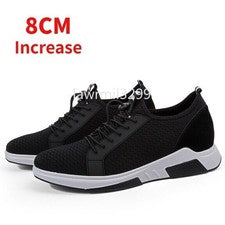 Zapatos Ascensor Aumento de Altura Zapatos Hombres Tenis Plantilla Aumento de Altura Nuevo