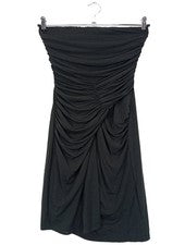 Vestido bandeau mujer MANGO vestido de verano elegante negro talla 38