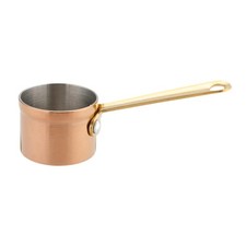 Mini Sauce Pan Sauce Servidor Acero Inoxidable Cuchara Medidora Utensilios de Cocina Porción
