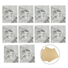 Transforma tu espacio con pegatinas de pared de espuma suave autoadhesivas 3D (10 piezas)