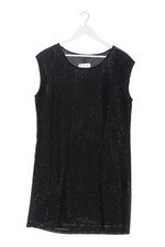 Vestido lentejuelas mujer b.young elegante negro talla 40
