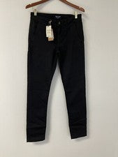 Pantalones Ted Smith Para Hombre 30x34 Sudadera Denim Elastizados Cómodos Negros Chinos N12