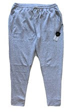 Pantalones de chándal elásticos ligeros grises técnicos Kenneth Cole para hombre nuevos con etiquetas 4XL