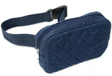 Riñonera Jenni Unisex S/M Azul Oscuro Denim Nueva con Etiquetas