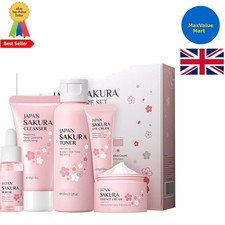 Lujoso Set de Cuidado Facial Sakura - Regalo Perfecto para Todo Tipo de Piel y Ocasiones