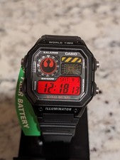 Reloj Casio AE1200 Tema Star Wars Personalizado Negro Mod Rebel Alliance
