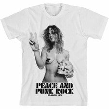 The Flaming Lips Peace & Punk Rock Niña Camiseta Algodón Camiseta S-234XL ZL061