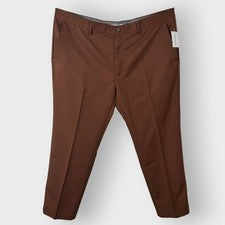 NUEVO Pantalones de vestir ajustados Amazon Essentials para hombre | 42x29 | Marrón | Oficina comercial