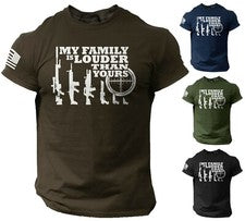 Camiseta Guns Lover Bandera de Estados Unidos Camiseta de veterano militar