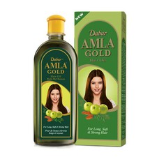 Aceite capilar Dabur Amla Gold - Cuidado natural para cabello hermoso
