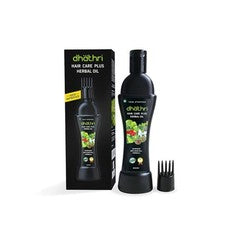 Aceite herbal Dhathri Hair Care Plus para cabello fuerte 100 ml