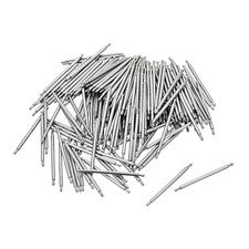 Pasador de correa de reloj de 24 mm de 1,4 mm de diámetro de acero con brida única extremo pasadores de barra de resorte