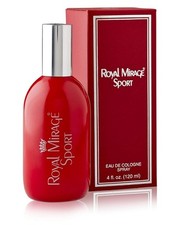Royal Mirage Sport Eau De Cologne Spray Fragancia de Larga Duración 120 ml
