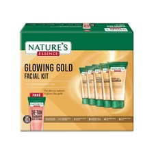 Kit facial Nature's Essence dorado brillante 500 gm
