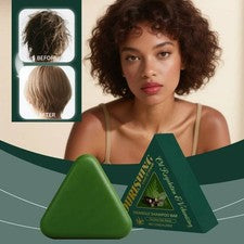 Champú nutritivo a base de hierbas jabón para la limpieza del cabello suavizar y brillar el cabello