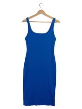 Vestido de tirantes de mujer ZARA azul talla M elástico básico