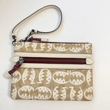 Bolsa Coach Vale Gallery nueva con etiquetas en lona exclusiva con Rexy de Guang Yu 2656