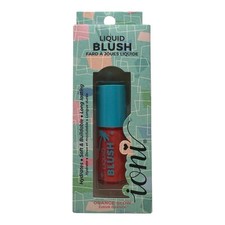 Rubor líquido Ioni Cali Beauty The Pier naranja brillo 0,17 oz edificable