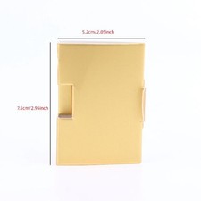 10 Pcs Gold-White-Black Simple Paper Card Packaging For Perfume Bottles