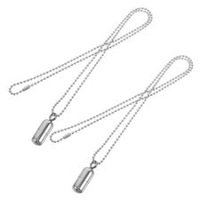 8 Piezas Collar de Metal para Mujer, Pequeño Collar Botella de Perfume con Rellenable