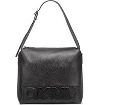 DKNY Zia Bolso de Hombro Hobo Pequeño Mujer Piel Sintética en Negro