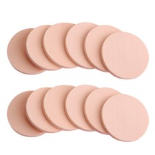 24 piezas esponja de maquillaje en polvo soplo esponjas faciales redondas herramientas de belleza para rostro