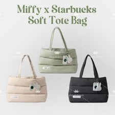 Bolso de Mano Starbucks X Miffy Collection Peluche Suave Tailandia Limitada