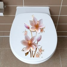 Eleva la decoración de tu hogar con una creativa pegatina floral tridimensional