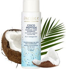 Champú Pacifica Coco Peptide Damage Care con colágeno y péptidos reparación del cabello