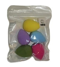 Esponjas de belleza de maquillaje vurln - Juego de 5 bocanadas tampón - Nuevas con etiquetas